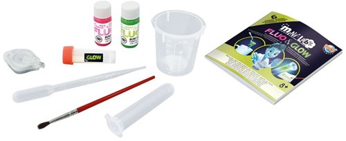 Buki kit científico Fluo & Glow - Set educativo para niños-2