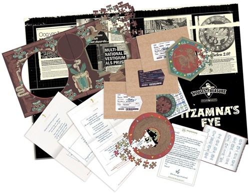 Jumbo Escape Quest juego de mesa - Aventura de rompecabezas El Ojo de Itzamna-3