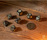 Q-Workshop Set de dados The Witcher - Ciri - De Zireael (7 piezas + moneda)-3