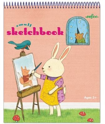Surtido de cuadernos de bocetos pequeños eeBoo (24 piezas)-3