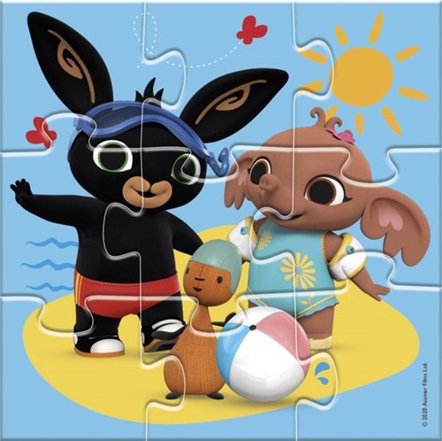 Twisk Bing puzzle infantil 4 en 1 - juguete educativo de cartón 4x6x9x16-3