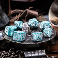 Juego de dados modernos vikingos Q-Workshop - Mjolnir (7)-3