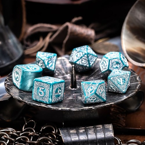Juego de dados modernos vikingos Q-Workshop - Mjolnir (7)-3