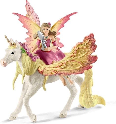 Schleich bayala - Feya con unicornio Pegaso figura de juego 70568-2