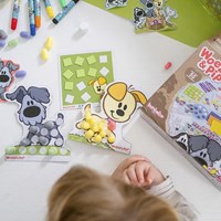 Bambolino Toys maletín de manualidades Woezel y Pip juguete creativo para niños-3