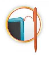 Buki tableta de dibujo XL pantalla LCD para niños dibujar y escribir-3