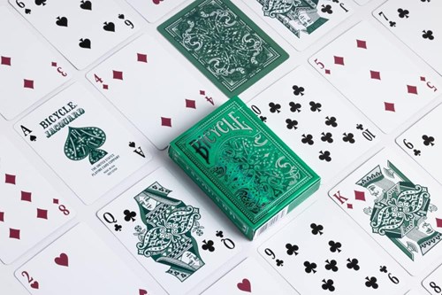 Bicycle cartas premium Jacquard - baraja de póker - artículo de colección-3