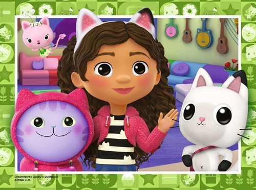 Ravensburger puzzle Gabby's Dollhouse - 4 rompecabezas infantiles - 12 piezas - juguete educativo-3