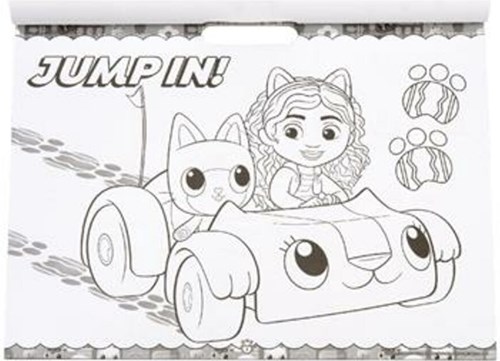 Totum Gabby's Dollhouse libro de actividades - Artist Pad libro para colorear pegatinas-2