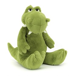 Jellycat peluche dinosaurio Bryno Dino verde 31 cm juguete suave