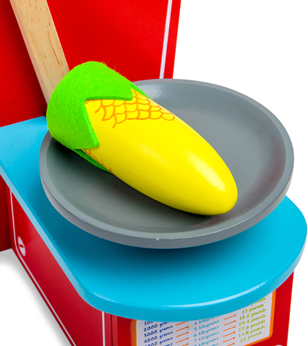 BigJigs juguete vegetal maíz - comida de madera para cocina infantil-2