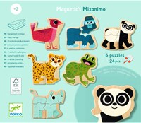 Djeco JEUX  EDUCATIFS BOIS - MAGNETIQUES BOIS Mixanimo - FSC 100%
