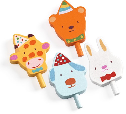 Djeco JEUX D'IMITATION - GOURMANDISES Happy Birthday - FSC 100%