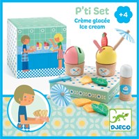 Djeco JEUX D'IMITATION - GOURMANDISES P'TI SET Crème glacée - FSC 100%
