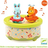 Djeco LITTLE BIG ROOM - BOÎTES A MUSIQUE Friends Melody - FSC 100%