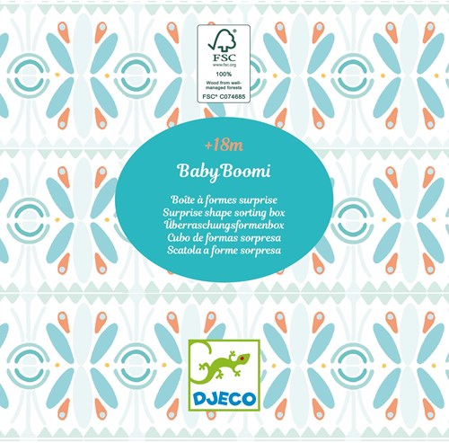 Djeco PREMIER ÂGE - BABY BLANC BabyBoomi - FSC 100%