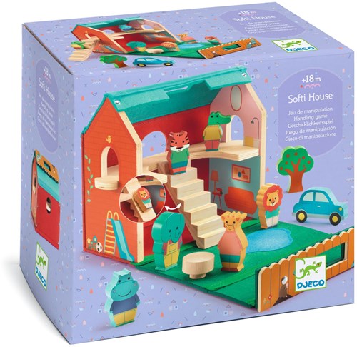 Djeco PREMIER ÂGE - BABY COULEURS SoftiHouse - FSC 100%