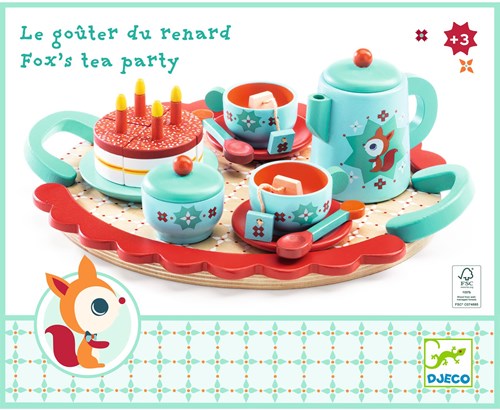 Djeco JEUX D'IMITATION - GOURMANDISES Le goûter du renard - FSC 100%