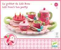 Djeco JEUX D'IMITATION - GOURMANDISES Le goûter de Lili Rose - FSC 100%