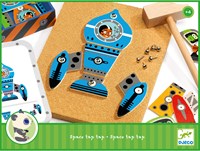 Djeco JEUX  EDUCATIFS BOIS - JEUX DE TAP TAP Tap tap space