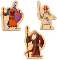 Djeco PUZZLES - STORY PUZZLES Le Roi Arthur - 100pcs - FSC MIX