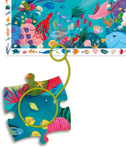 Djeco PUZZLES - PUZZLES OBSERVATION Aquatique - 54 pcs - FSC MIX