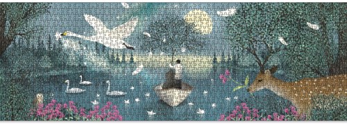 Djeco PUZZLES - PUZZLES GALLERY Hymn to the Moon - 1000 pcs - FSC MIX