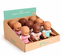 Djeco POMEA COLLECTION - BABY POMEA Mini Ellly, Charly, Gabby - Display 9 pcs