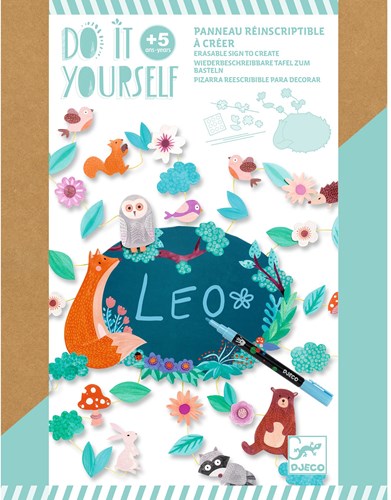Djeco DO IT YOURSELF - MOSAÏQUES & STICKERS Dans les bois - FSC MIX