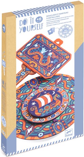 Djeco DO IT YOURSELF - MOSAÏQUES & STICKERS Comme un Viking - FSC MIX