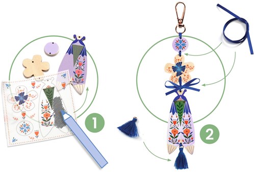 Djeco DO IT YOURSELF - A CRÉER Butterflies - FSC MIX