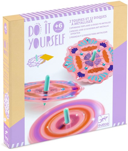 Djeco DO IT YOURSELF - MOSAÏQUES & STICKERS Flower Power - FSC MIX