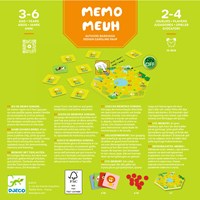 Djeco JEUX - JEUX Memo Meuh - FSC MIX
