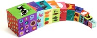 Djeco PREMIER ÂGE - BABY COULEURS 10 cubes Nature & animaux - FSC MIX