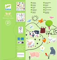 Djeco LES PETITS CADEAUX DES GRANDS - STICKERS Animaux - FSC MIX (PACKAGING)