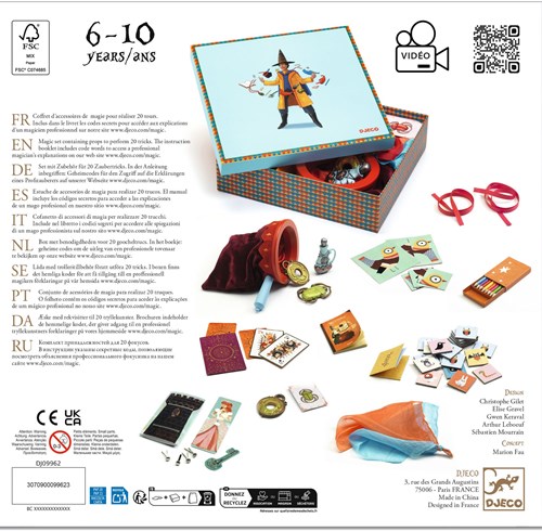 Djeco MAGIE - COFFRETS MAGIE Fabuloso magus - FSC MIX
