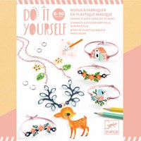 Djeco DO IT YOURSELF - PLASTIQUE MAGIQUE Le faon et l'oiseau - FSC MIX (PACKAGING)