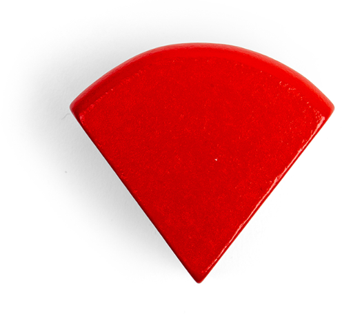 BigJigs juguete de madera queso Edam - queso de juguete para niños-3