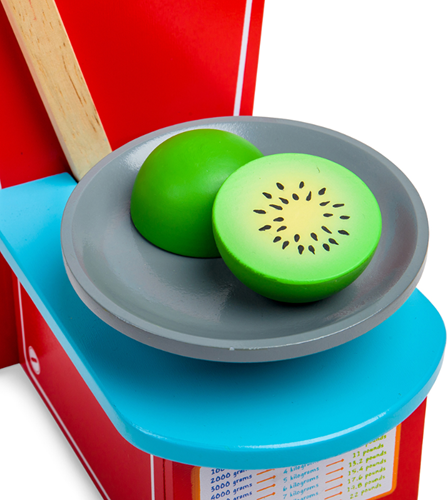 BigJigs juguete de madera kiwi - fruta para cocina infantil-2