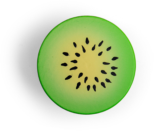 BigJigs juguete de madera kiwi - fruta para cocina infantil-3