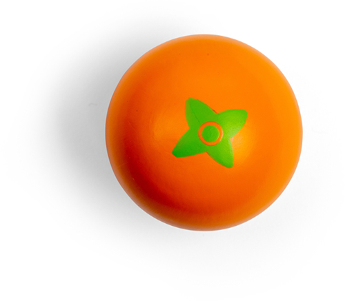 BigJigs juguete de madera naranja fruta juego saludable niños-3