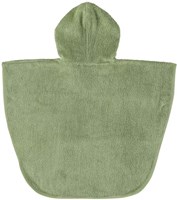 Trixie poncho de baño infantil algodón orgánico verde - Aura Dino-2