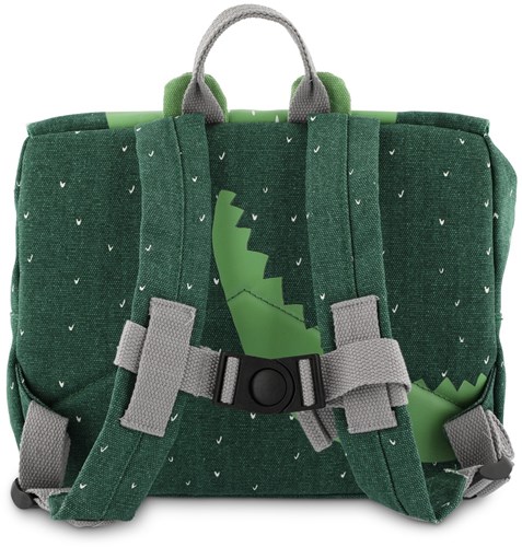 Trixie mochila escolar Mr. Crocodile - bolsa infantil verde repelente al agua-2