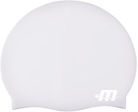 Megaform gorro de natación de látex para adultos - blanco - accesorio natación-2