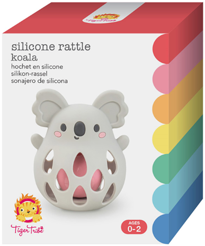Tiger Tribe sonajero de silicona koala - juguete sensorial para bebés-2