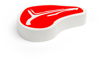 BigJigs filete de juguete de madera - juguete educativo de juego simbólico-2
