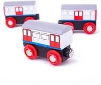 Tidlo tren subterráneo de madera - tren de juguete para niños-3