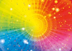 Yazz puzzle Abstract Rainbow - puzzle colorido 1000 piezas