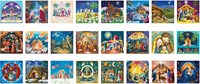 Eurographics calendario de adviento puzzle belén - 24 x 50 piezas