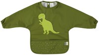 Trixie babero lavable con mangas - babero impermeable para bebé Mr. Dino